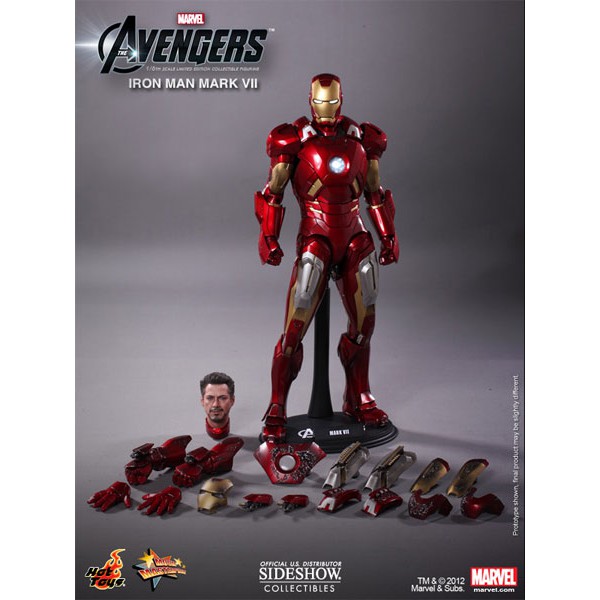 Iron Man Avengers Figurine 1/4 Iron Man 46 Cm