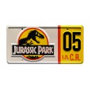 Number 05 Ford Explorer Tour Vehicle JP 04 License Plate Jurassic Park (1993)