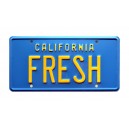 Chevrolet Styleline Deluxe Taxi FRESH License Plate The Fresh Prince of Bel-Air
