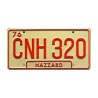 Dodge Charger 1969 General Lee CNH 320 Georgia Edition License Plate The Dukes of Hazzard