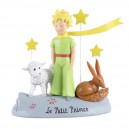 Le Petit Prince, le renard et le monton Statue 16cm Enesco
