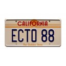 DeLorean Time Machine ECTO 88 License Plate Ready Player One