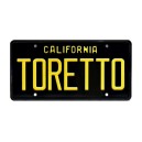  Fan-Requested Dodge Charger TORETTO License Plate Fast and Furious