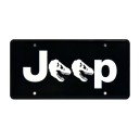 Jeep Rubicon Commercial JEEP Dino Head License Plate Jurassic Park