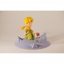 Le Petit Prince avec sa rose Statue 12cm Enesco
