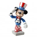 Patriotic Mickey Mouse Buste Disney Enesco