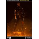  T-800 Terminator Battle Damaged Premium Format Statue Sideshow