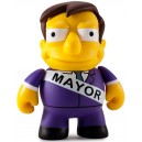 Mayor Quimby 1/40 The Simpsons 25th Anniversary Series Mini Figurine Kidrobot