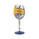 Standard wine Glass "Happy Hour" LOLITA® Love My Wine Enesco